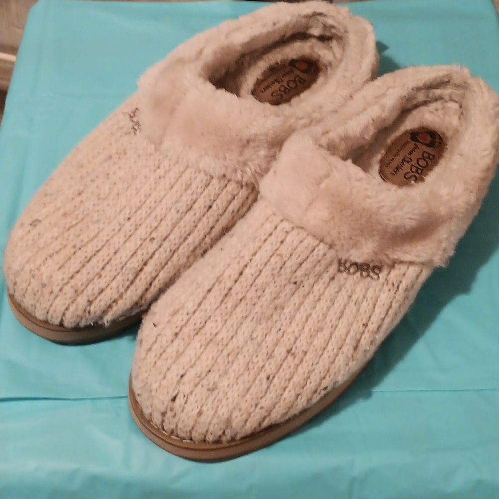 Bobs / Skechers Fur Slip On Clog